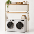 Zenvarel™ BridgeFold Over-Washer Laundry Organizer With cabinets