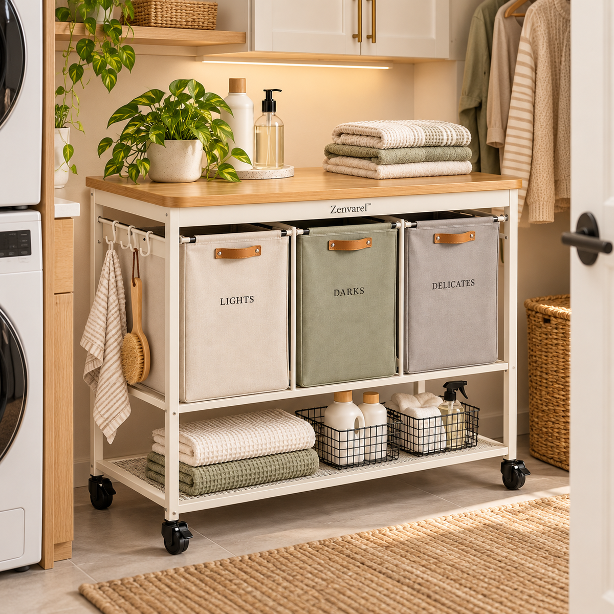 Zenvarel™ SortTop Laundry Workstation