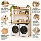 Zenvarel™ BridgeFold Over-Washer Laundry Organizer
