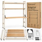 Zenvarel™ BridgeFold Over-Washer Laundry Organizer
