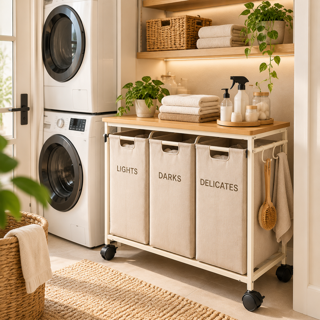 Zenvarel™ SortFold Laundry Workstation