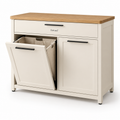 Zenvarel™ HideSort Laundry Hamper Cabinet