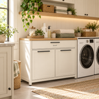 Zenvarel™ HideSort Laundry Hamper Cabinet