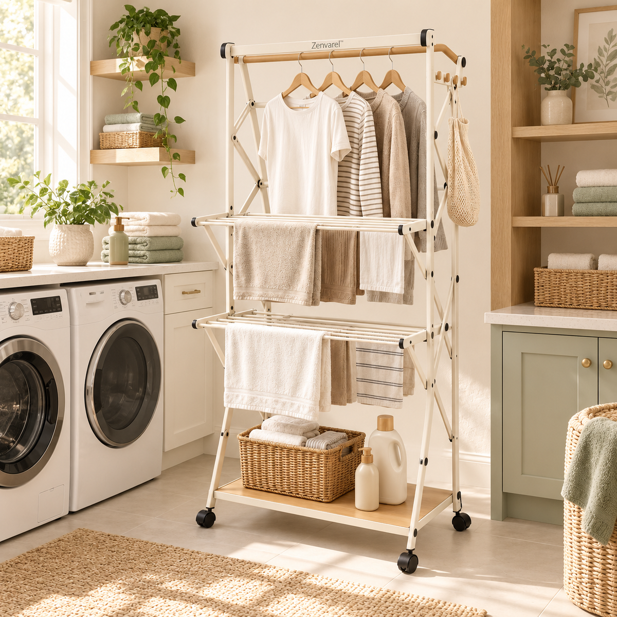 Zenvarel™ DryMate Folding Drying Tower