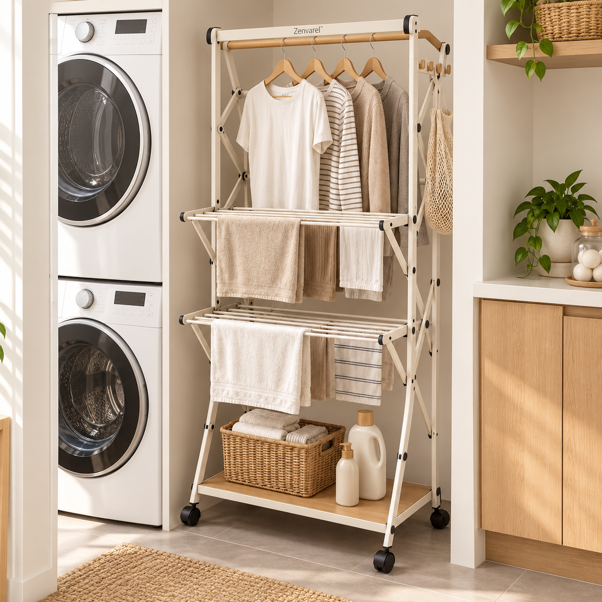 Zenvarel™ DryMate Folding Drying Tower