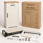 Zenvarel™ PressMate Ironing Station Cabinet