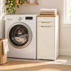 Zenvarel™ NookSort Compact Laundry Side Cabinet