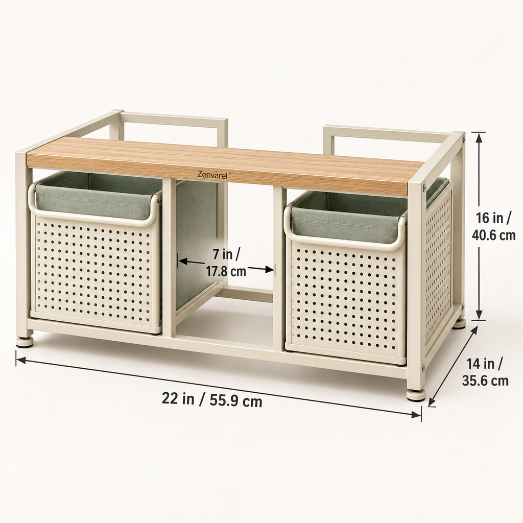 Zenvarel™ SinkArc Under-Sink Laundry Station